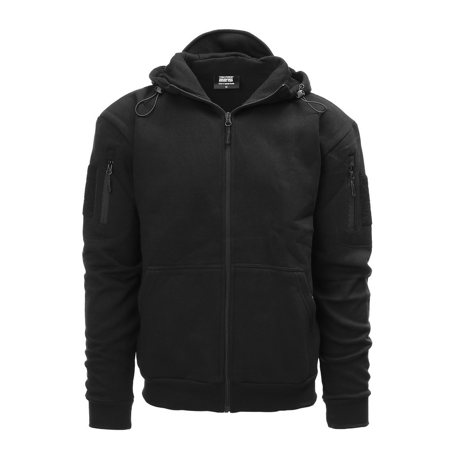 Levně Mikina TACTICAL ČERNÁ