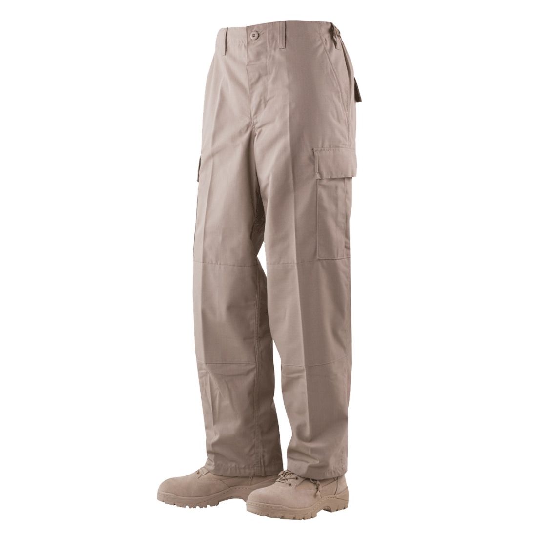 Levně Kalhoty BDU P/C rip-stop KHAKI