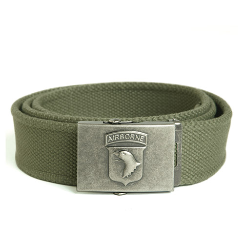 Levně MIL-TEC opasek AIRBORNE 101 40mm ZELENÝ