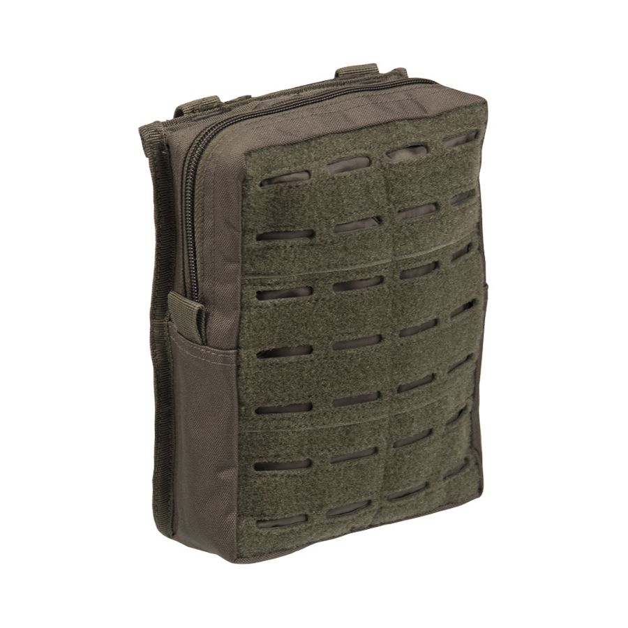 Levně MIL-TEC pouzdro velké vertikální LASER CUT MOLLE ZELENÉ