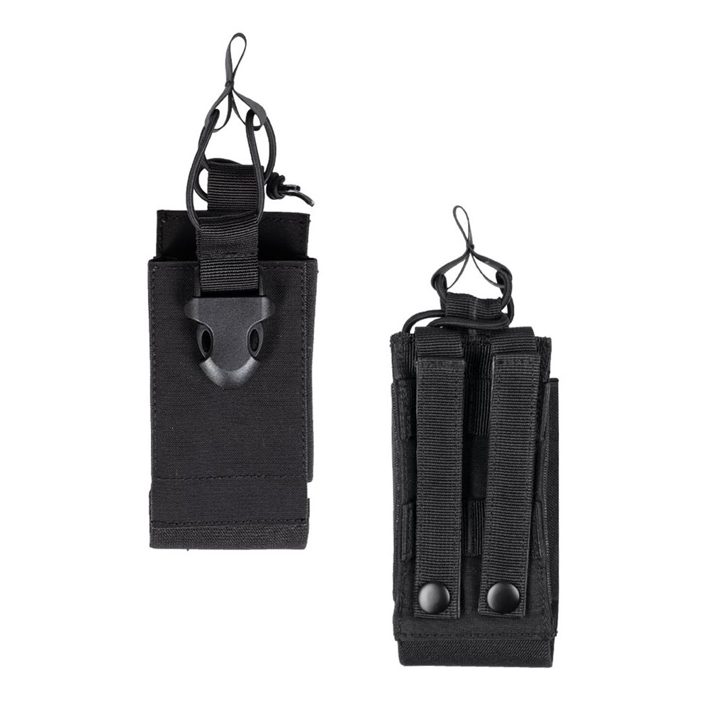 Levně MIL-TEC pouzdro otevřené MOLLE na rádio ČERNÉ