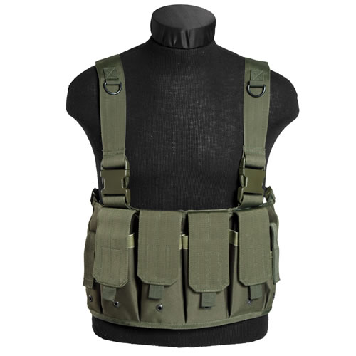 Levně MIL-TEC vesta taktická MAG CHEST RIG ZELENÁ
