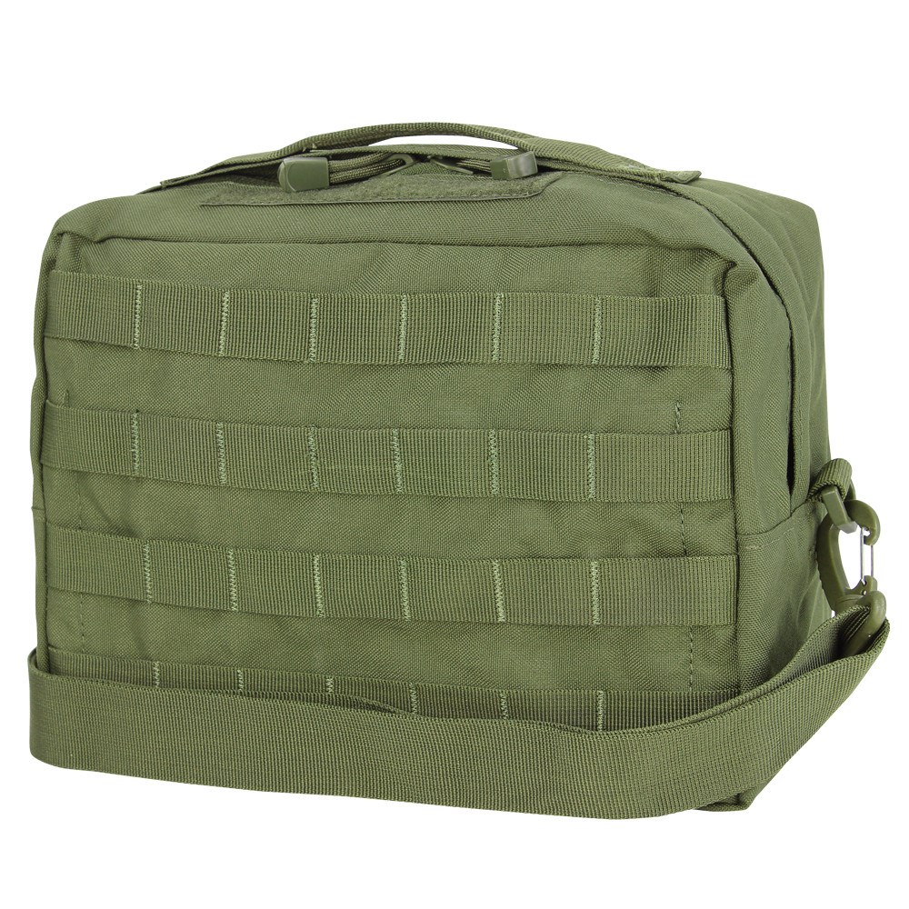 Levně CONDOR OUTDOOR taška UTILITY SHOULDER s popruhem ZELENÁ