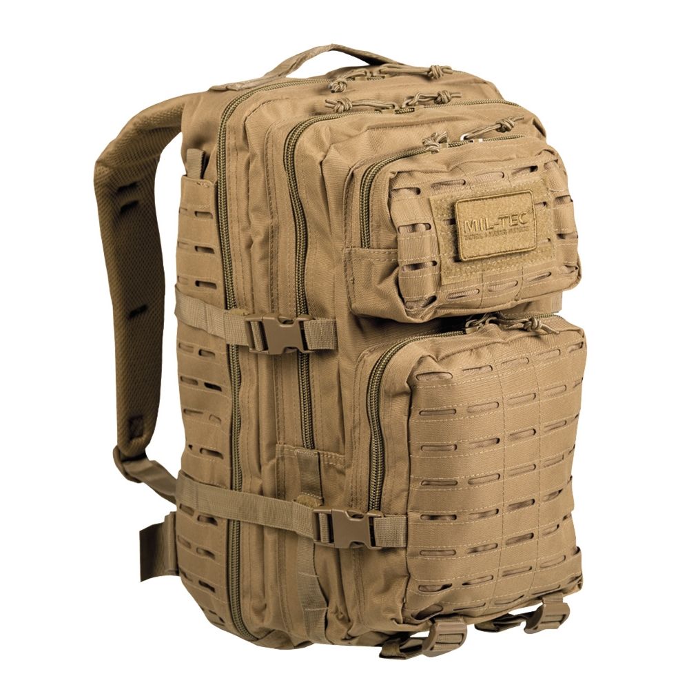 Levně MIL-TEC batoh ASSAULT II LASER CUT velký COYOTE