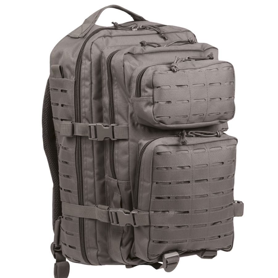 Levně MIL-TEC batoh ASSAULT II LASER CUT velký URBAN GREY