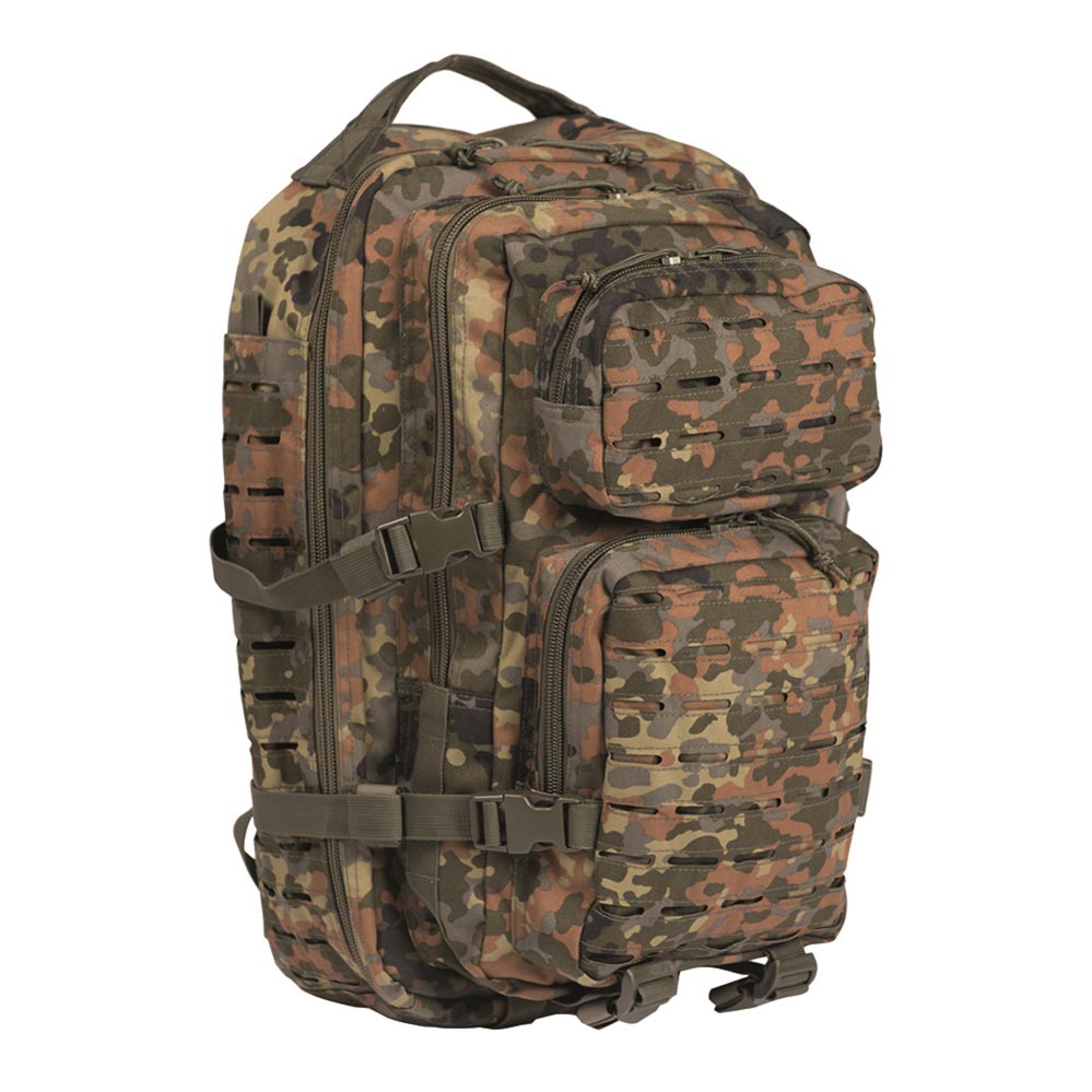 Levně MIL-TEC batoh ASSAULT II LASER CUT velký FLECKTARN
