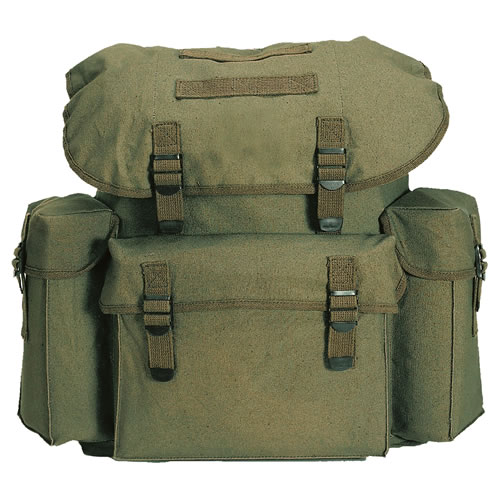 Levně MIL-TEC batoh BW IMPORT malý ZELENÝ