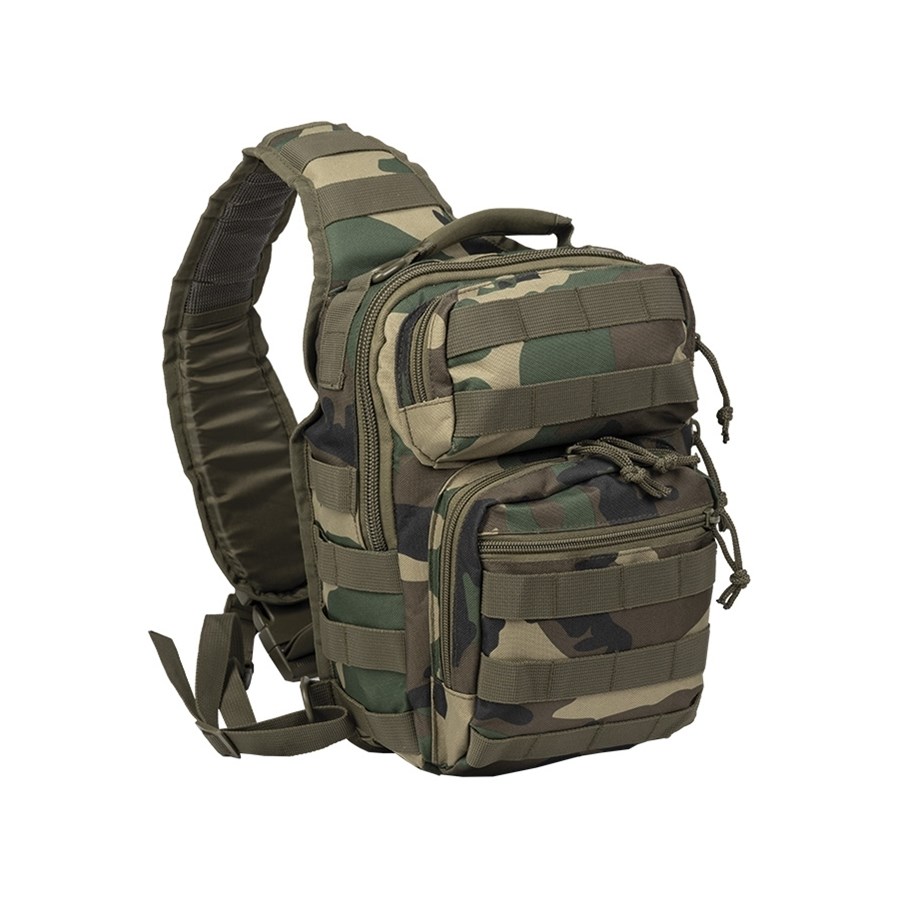Levně MIL-TEC batoh ASSAULT malý přes jedno rameno WOODLAND