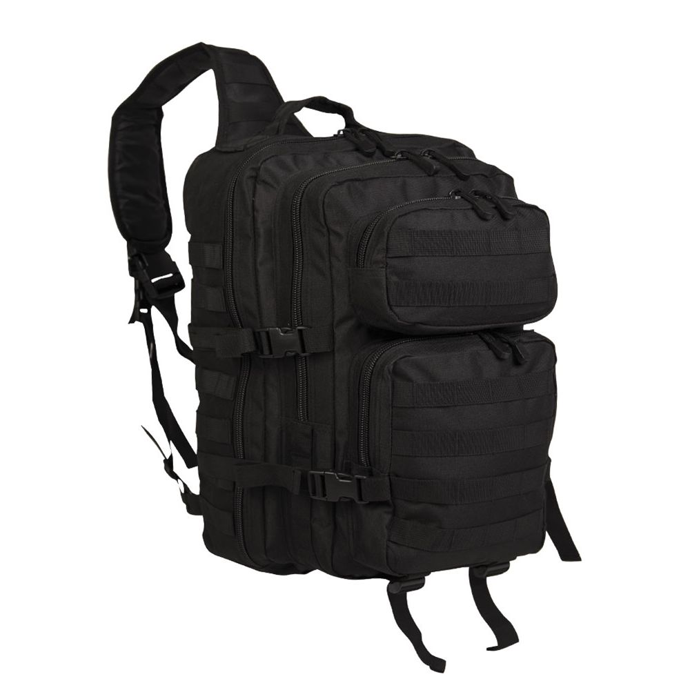 Levně MIL-TEC batoh ASSAULT velký přes jedno rameno ČERNÝ