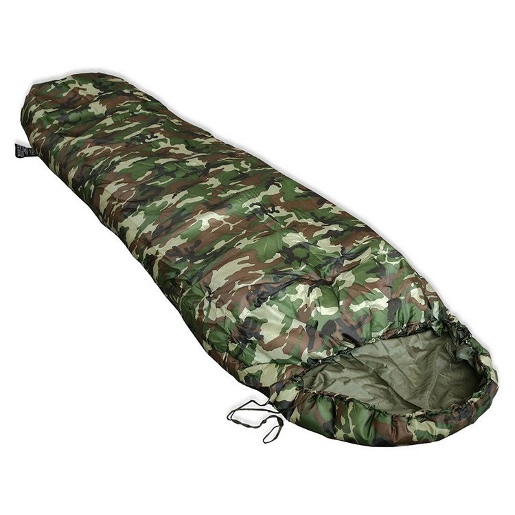 Levně MIL-TEC spacák COMMANDO s obalem WOODLAND