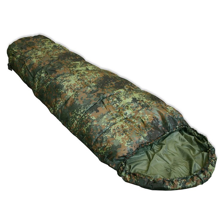 Levně MIL-TEC spacák COMMANDO s obalem FLECKTARN