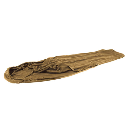 Levně MIL-TEC vložka do spacáku FLEECE COYOTE BROWN