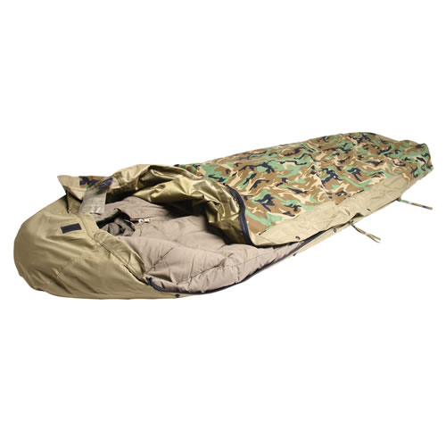 Levně MIL-TEC převlek na spacák MODULAR z vrstveného laminátu WOODLAND