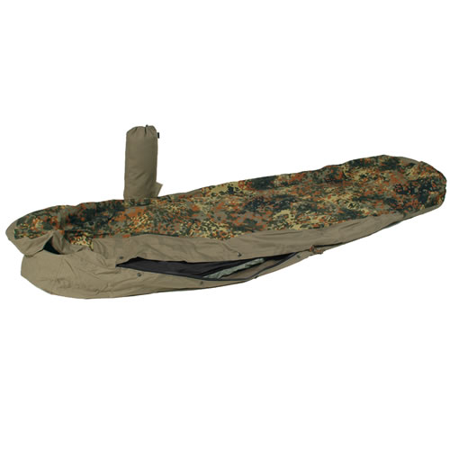Levně MIL-TEC převlek na spacák MODULAR z vrstveného laminátu FLECKTARN