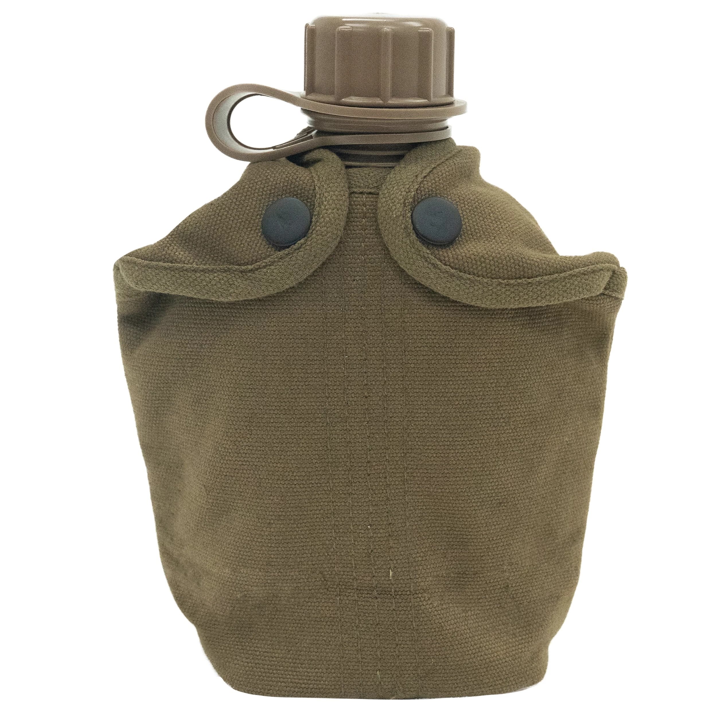 Levně ROTHCO obal na polní láhev 1L plátěný ZELENÝ