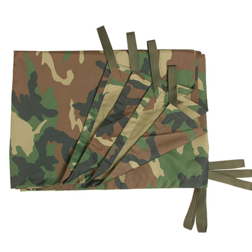 Levně MIL-TEC plachta TARP víceúčelová WOODLAND