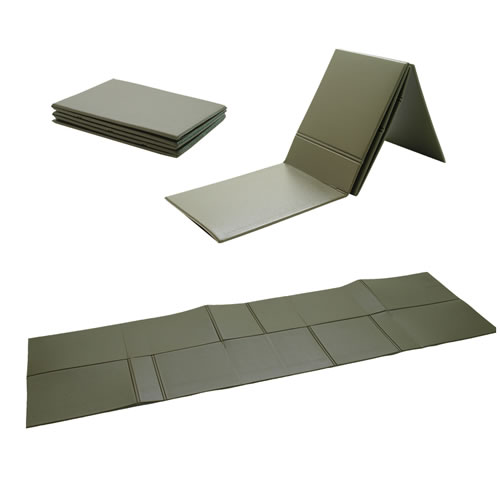Levně MIL-TEC karimatka BW skládací 190x55x0,5 cm ZELENÁ nová