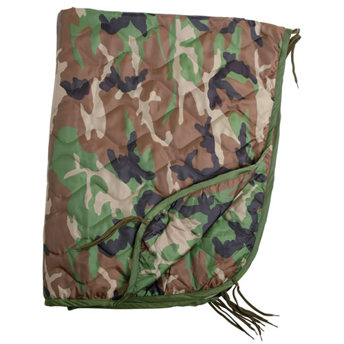 Levně MIL-TEC vložka do ponča US s obalem WOODLAND