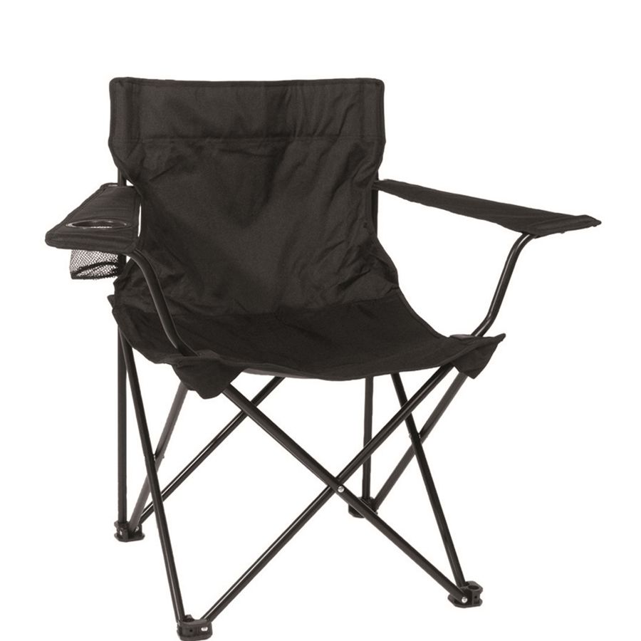 Levně MIL-TEC křeslo RELAX skládací ČERNÉ
