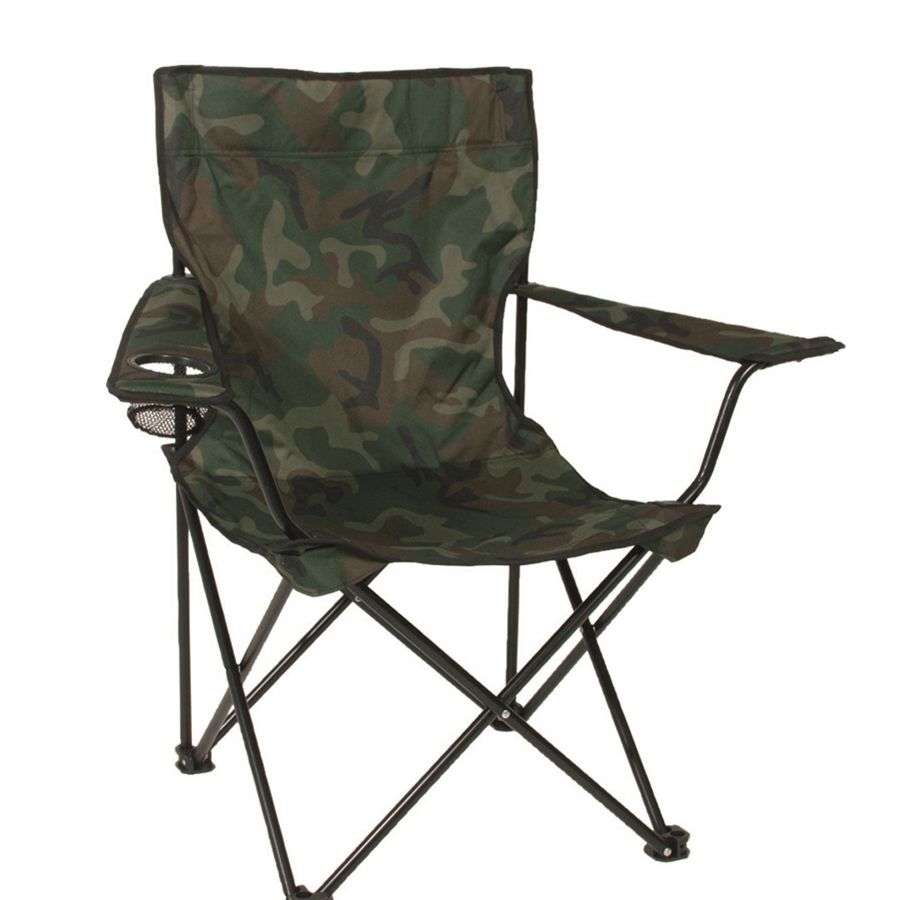 Levně MIL-TEC křeslo RELAX skládací WOODLAND