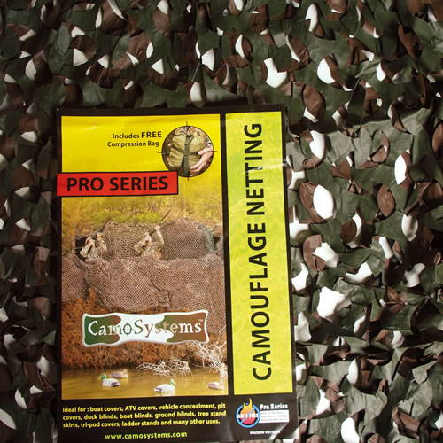 Levně Camo Systems síť maskovací PRO BASIC plastová WOODLAND