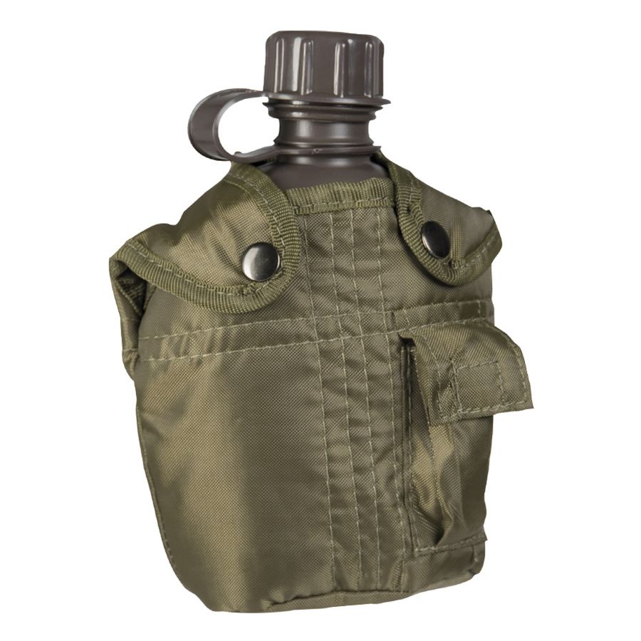 Levně MIL-TEC láhev polní US IMPORT 1l s obalem ZELENÁ