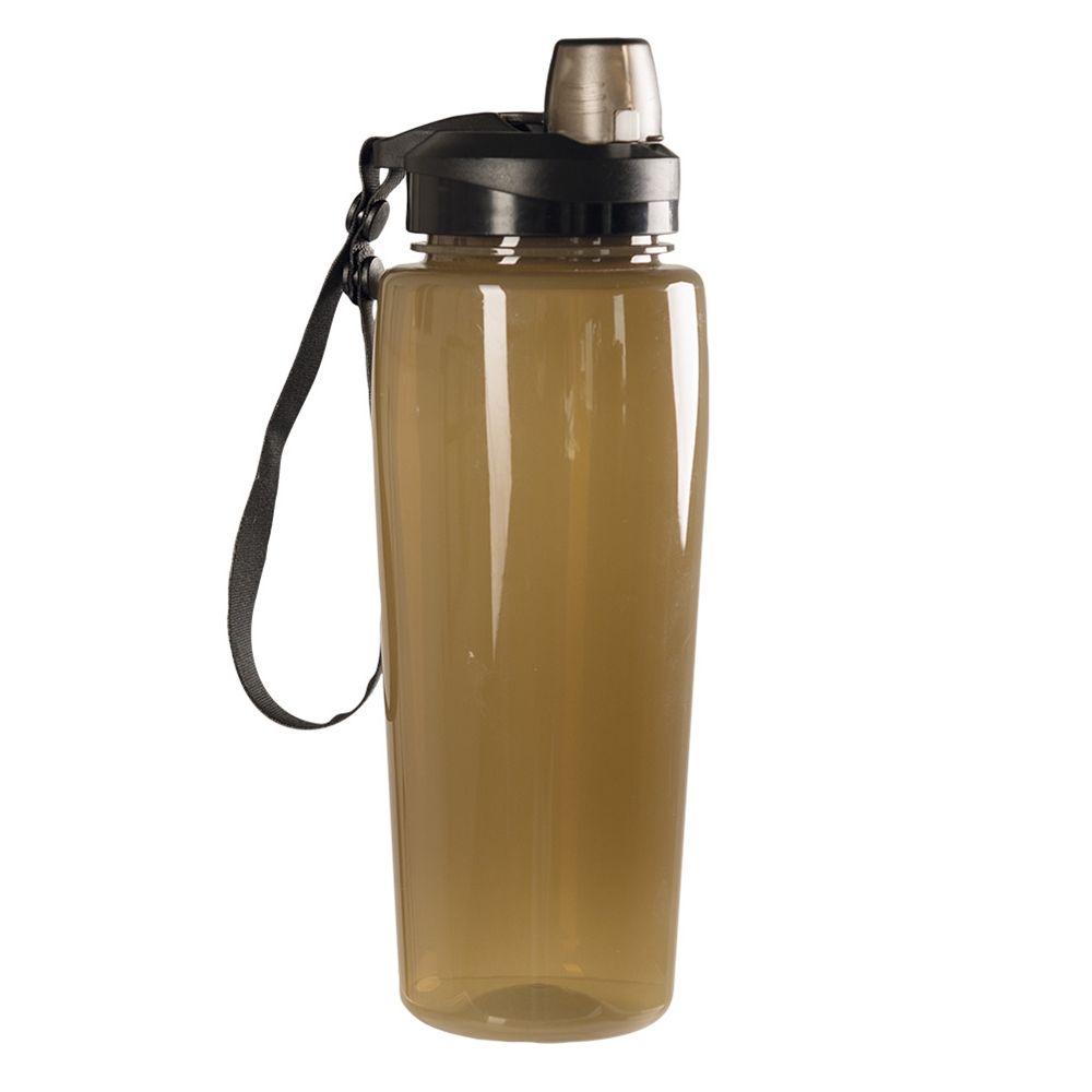 Levně MIL-TEC láhev na pití plastová 0,6l COYOTE PRŮHLEDNÁ