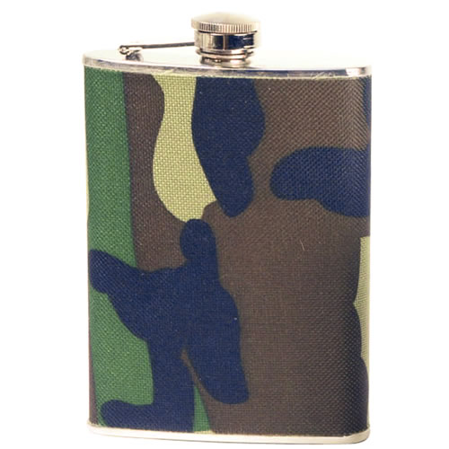Levně MIL-TEC placatka WOODLAND obsah 8oz. / 220ml