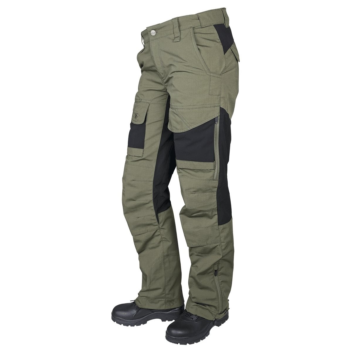 Levně Kalhoty dámské 24-7 SERIES® XPEDITION rip-stop ZELENO/ČERNÉ