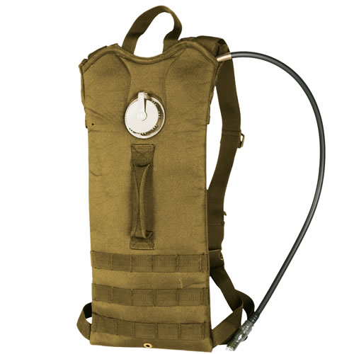 Levně MIL-TEC vak/batoh hydratační 3L s popruhy COYOTE BROWN