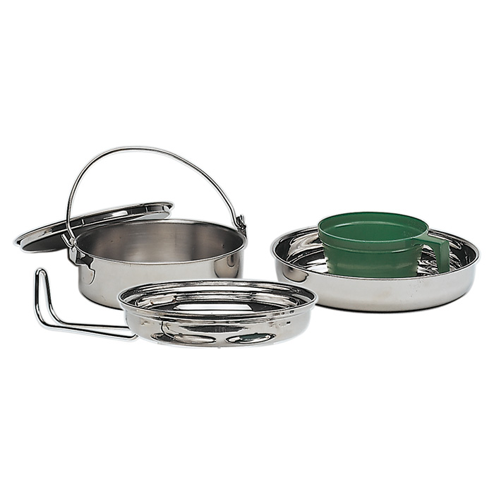 Levně MIL-TEC nádobí jídelní STAINLESS STEEL pro 1osobu