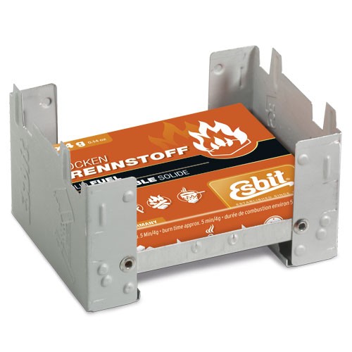 Levně Vařič / postýlka BW ESBIT® + líh 6x14g