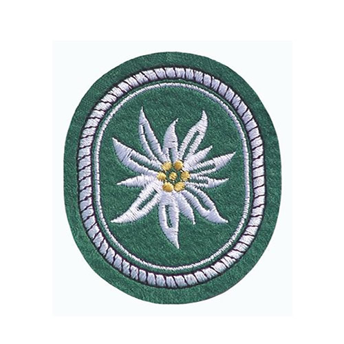 Levně Bundeswehr nášivka alpská protěž