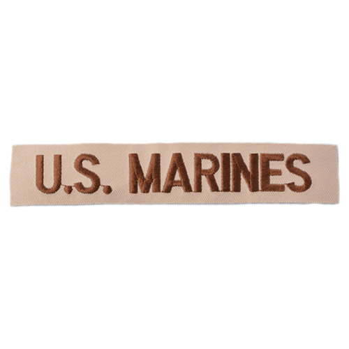Levně ROTHCO nášivka POPISKA U.S.MARINES DESERT