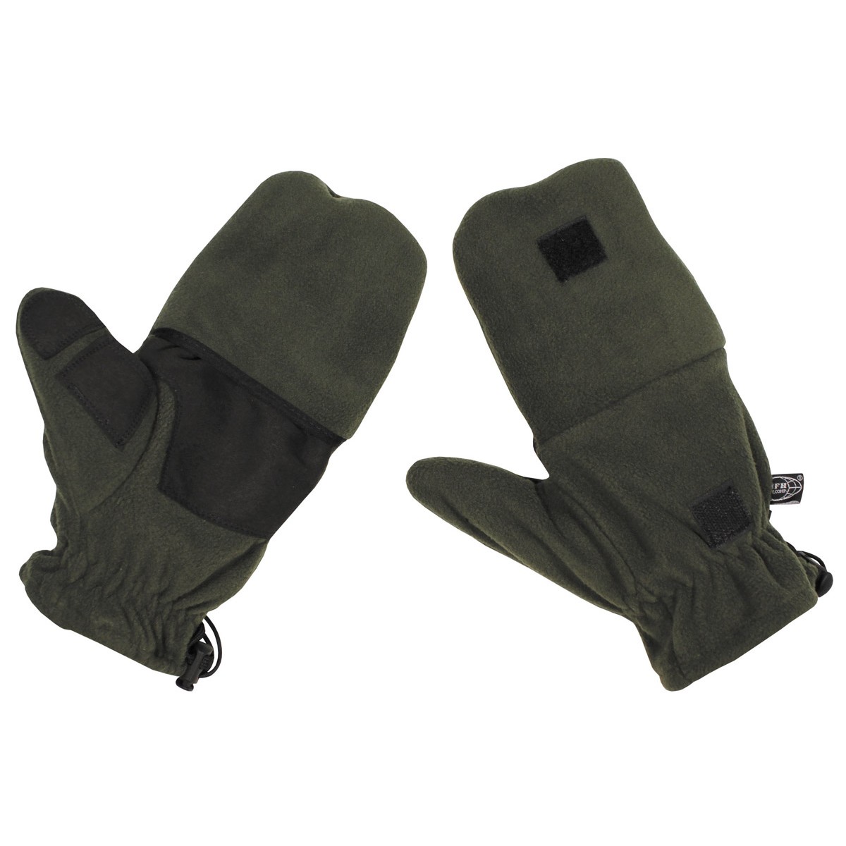 Levně Rukavice FLEECE překlápěcí