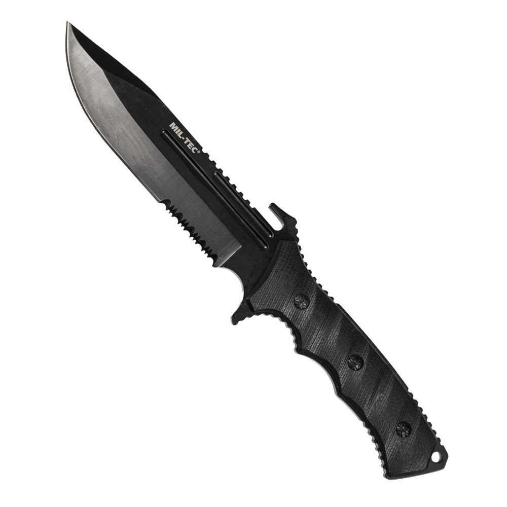Levně MIL-TEC nůž COMBAT G10 včetně pouzdra