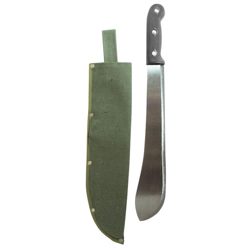Levně MIL-TEC mačeta BOLO 38 cm nylon. pouzdro ZELENÉ