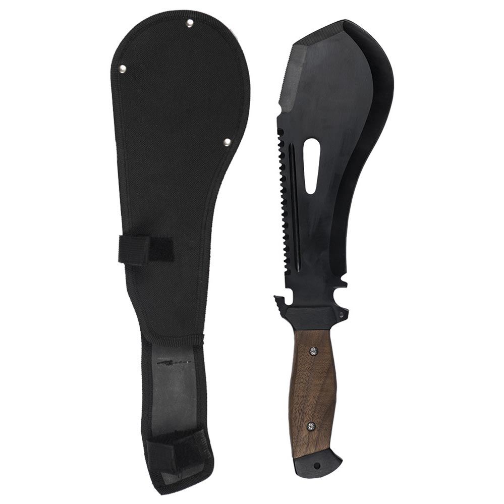 Levně MIL-TEC mačeta BOLO SURVIVAL s pilou a nástroji ČERNÁ