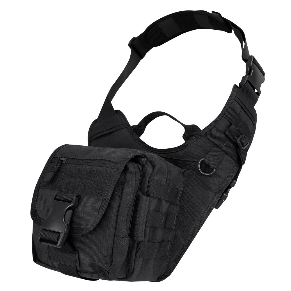 Levně CONDOR OUTDOOR taška EDC přes rameno ČERNÁ