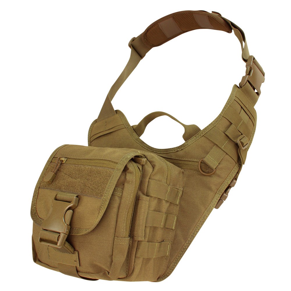Levně CONDOR OUTDOOR taška EDC přes rameno COYOTE BROWN