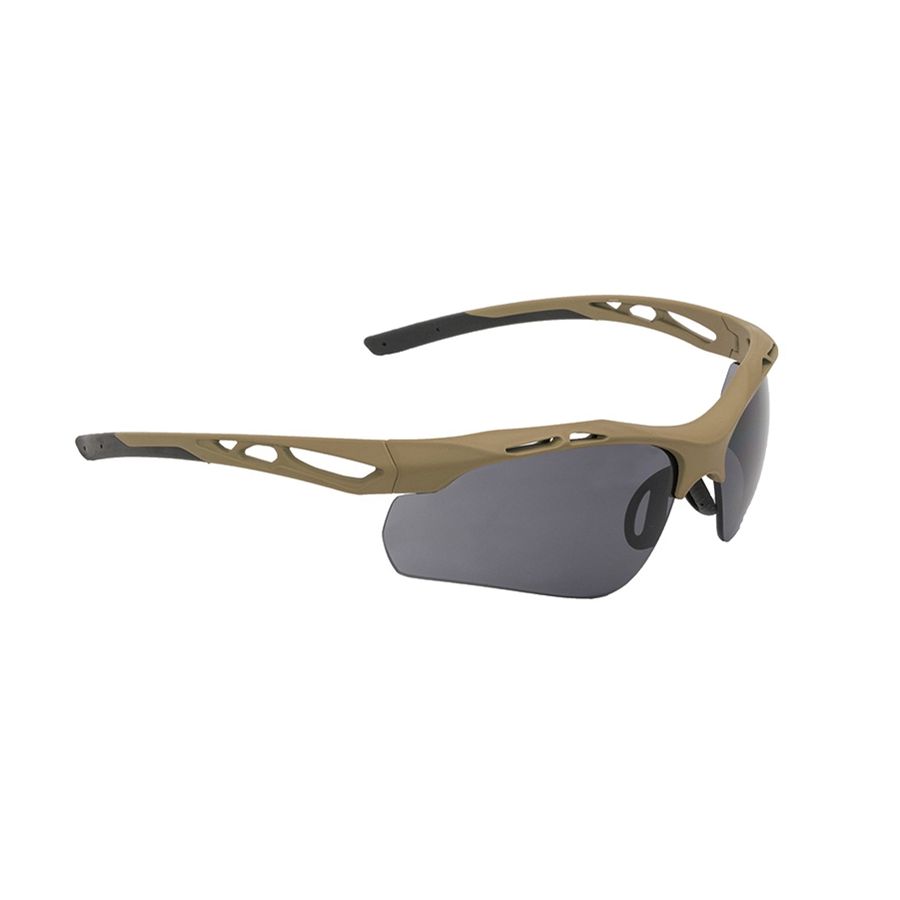 Levně SWISS EYE brýle taktické ATTACK rám COYOTE / sada 3 skel