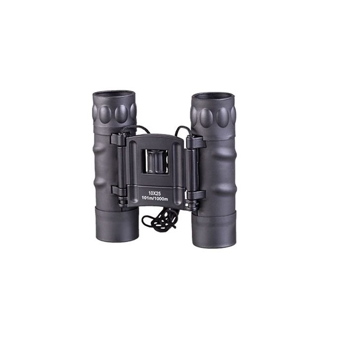 Levně MIL-TEC dalekohled 10x25 GEN II pogumovaný s pouzdrem ČERNÝ