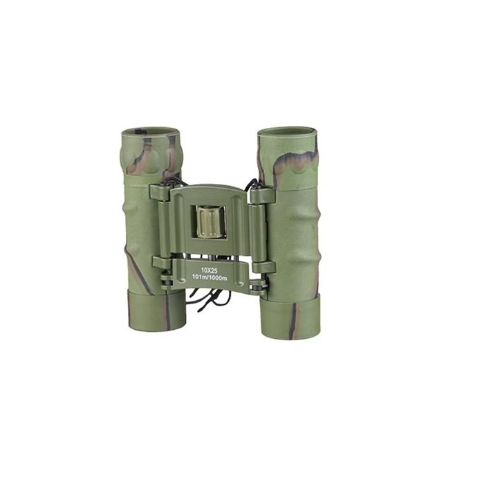 Levně MIL-TEC dalekohled 10x25 GEN II pogumovaný s pouzdrem maskovaný