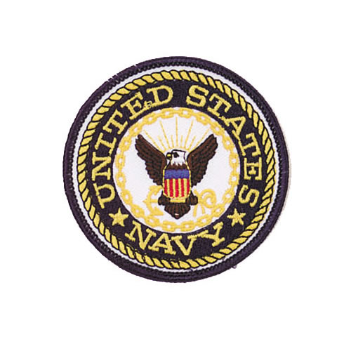 Levně ROTHCO nášivka U.S. NAVY kulatá 7,5 cm