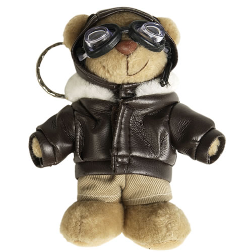 Levně MIL-TEC klíčenka medvídek TEDDY PILOT