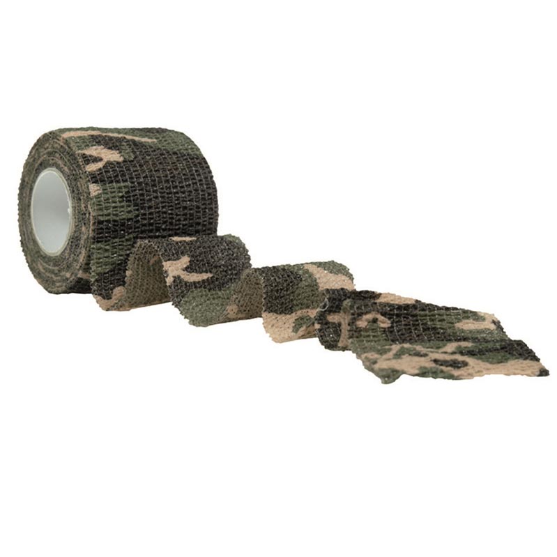 Levně MIL-TEC páska ADHESIVE omotávací maskovací CAMO WOODLAND