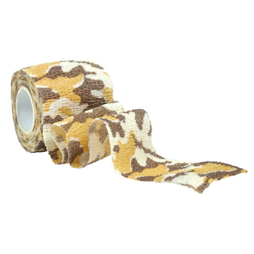 Páska ADHESIVE omotávací maskovací CAMO 3-COL DESERT