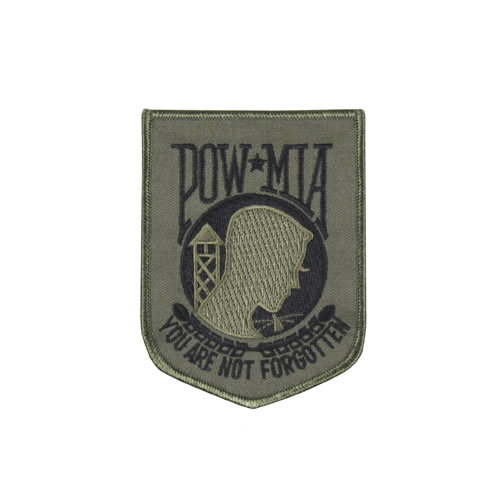 Nášivka POW/MIA OLIV 12 x 8 cm