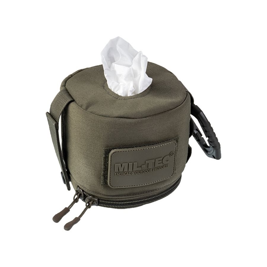 Levně MIL-TEC pouzdro MOLLE na ubrousky/toaletní papír ZELENÉ