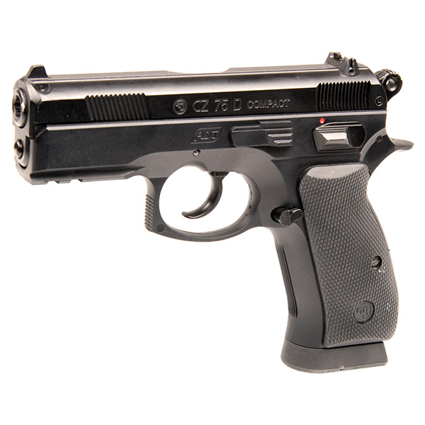 Levně Pistole vzduchová ASG CZ-75 D Compact CO2 - BB 4,5mm steel
